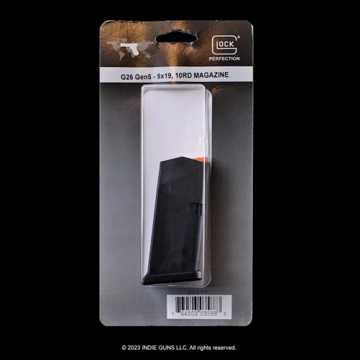 G26 10rd 9mm OEM Glock Mag Gen5