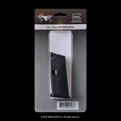 G43 6rd 9mm OEM Glock Mag