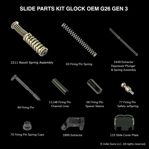 G26 Glock Factory SPK Gen3