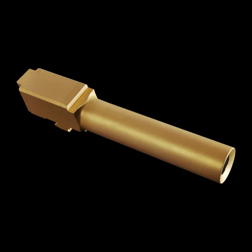 G19 TiN Flush Cut Barrel 9mm Gen 1–4