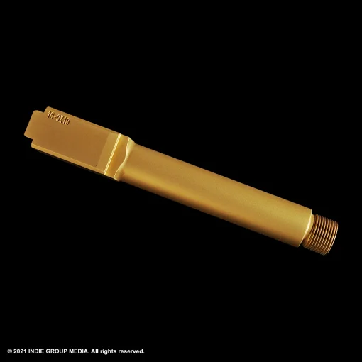 G19 TiN Threaded Barrel 9mm Gen 1–4