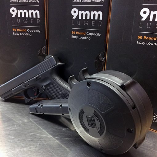 50rd 9mm Drum KCI Glock Mag